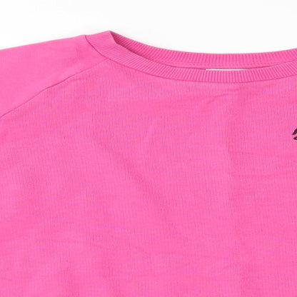 River Island Girls Pink   Pullover Jumper Size 11-12 Years  - believe in yourself