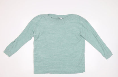 Papaya Womens Green   Pullover Jumper Size L