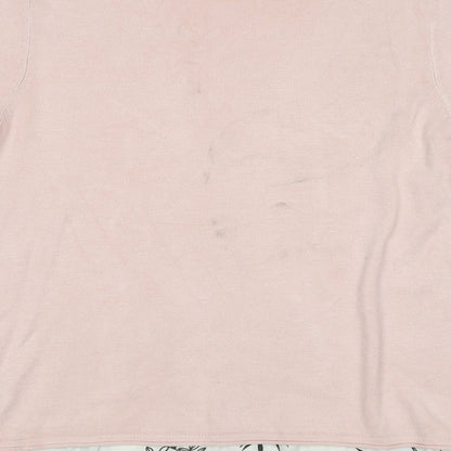 Womens UK Size 10 Debenhams Pink Pullover Jumper
