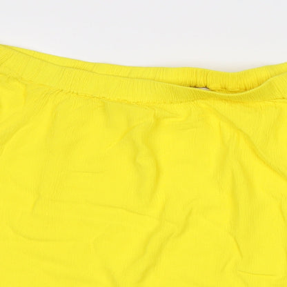 F&F Womens Yellow   Basic Blouse Size 10