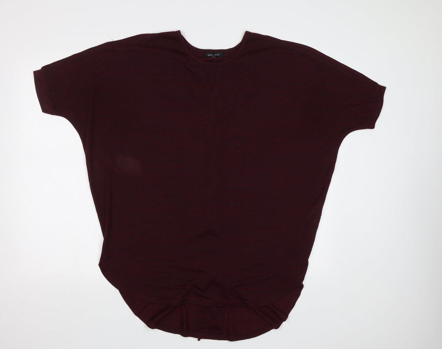 Womens UK Size M New Look Purple Pullover Jumper