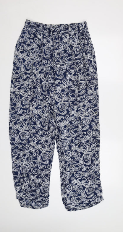 Womens UK Size 12 Alexandra Regular Fit  Blue Trousers