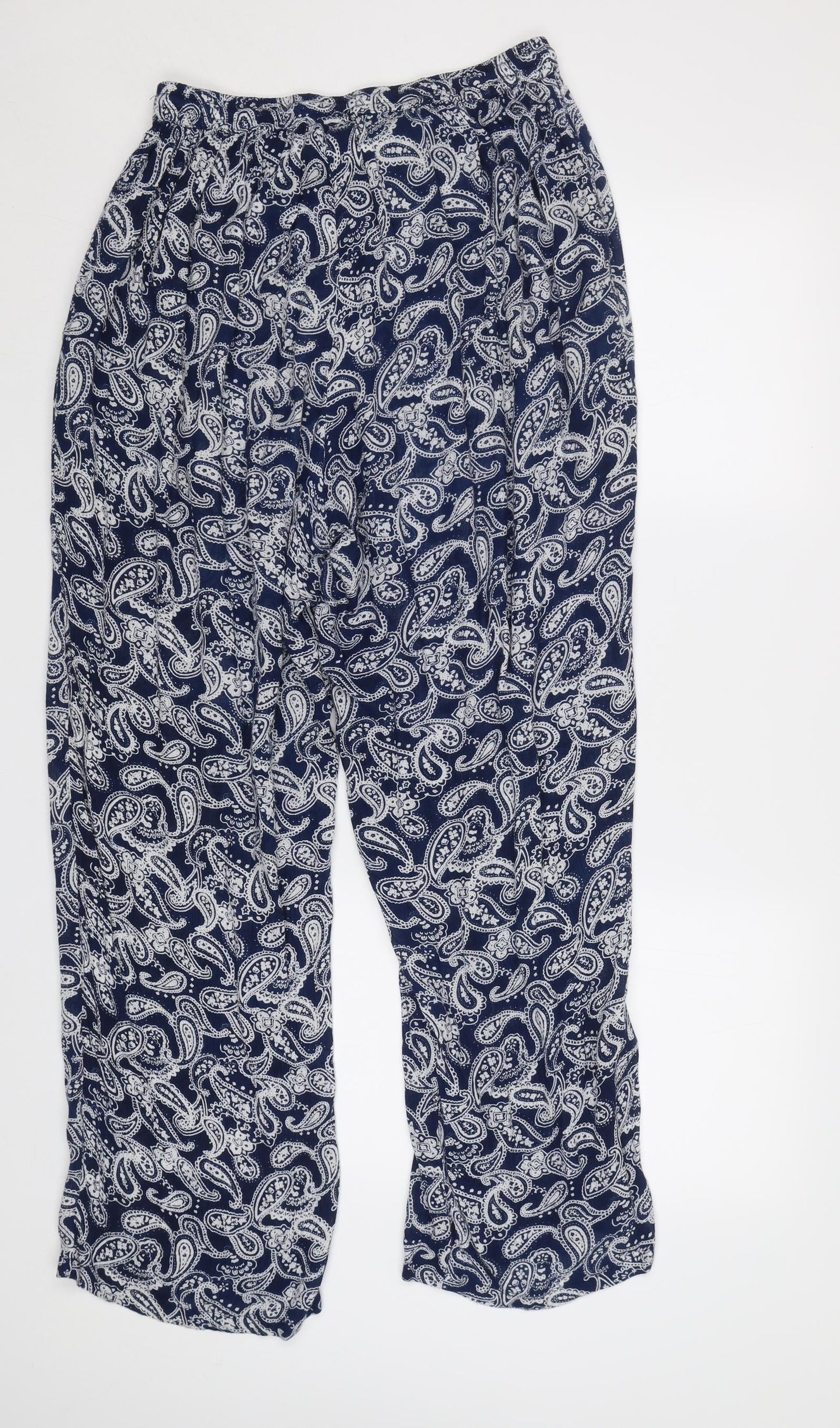 Womens UK Size 12 Alexandra Regular Fit  Blue Trousers