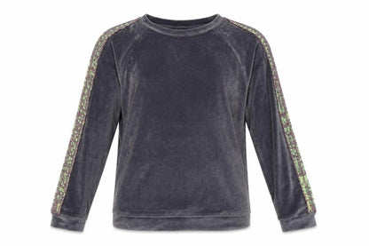 George Girls Grey   Pullover Sweatshirt Size 10-11 Years  - Sequin detail