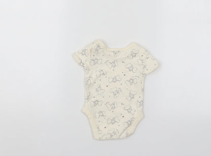 Disney Baby Grey   Romper One-Piece Size 0-3 Months