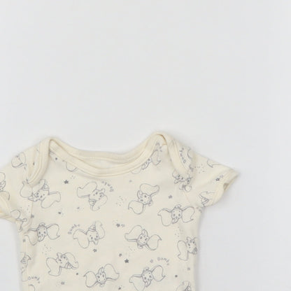 Disney Baby Grey   Romper One-Piece Size 0-3 Months