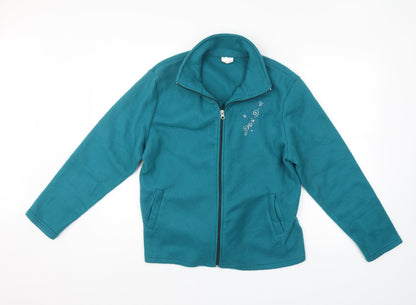 Womens UK Size M Anne De Lancay Blue Jacket