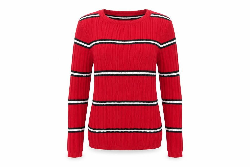 Womens UK Size 6 Primark Red Pullover Jumper