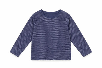 Very Girls Blue Polka Dot  Pullover Jumper Size 4-5 Years