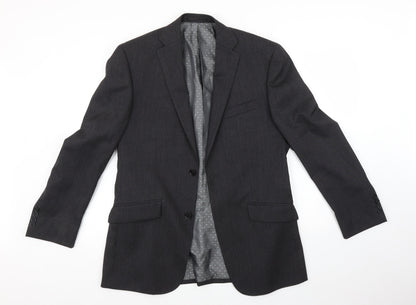 Mens UK Size  Preworn Regular Grey Suit Jacket