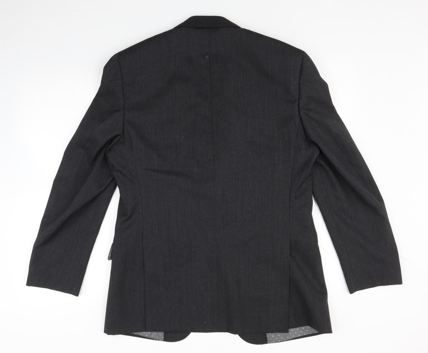 Mens UK Size  Preworn Regular Grey Suit Jacket