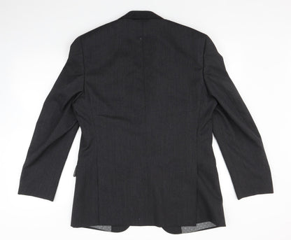 Mens UK Size  Preworn Regular Grey Suit Jacket