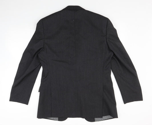 Mens UK Size  Preworn Regular Grey Suit Jacket