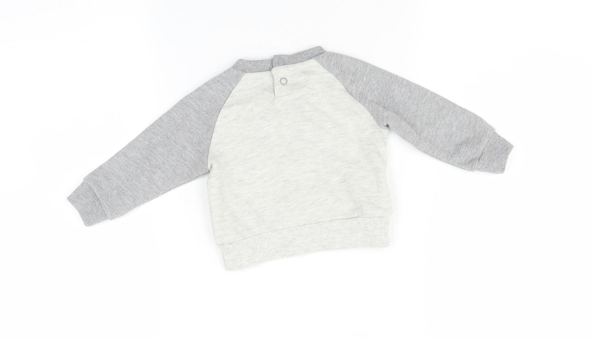 Disney Baby Grey   Pullover Jumper Size 0-3 Months  - Tigger