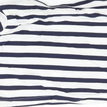 Bluezoo Baby Multicoloured Striped  Basic T-Shirt Size 3-6 Months