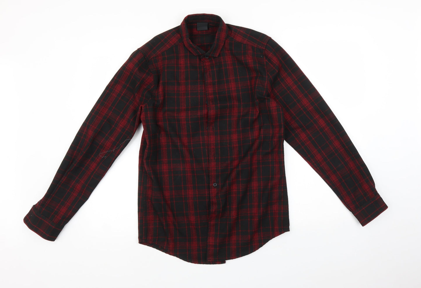 ASOS Mens Multicoloured Check   Button-Up Size XS