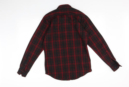 ASOS Mens Multicoloured Check   Button-Up Size XS