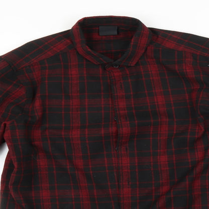 ASOS Mens Multicoloured Check   Button-Up Size XS