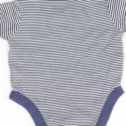 George Baby Multicoloured Striped  Romper One-Piece Size 0-3 Months
