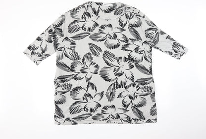 capsule Womens Grey   Basic T-Shirt Size 16