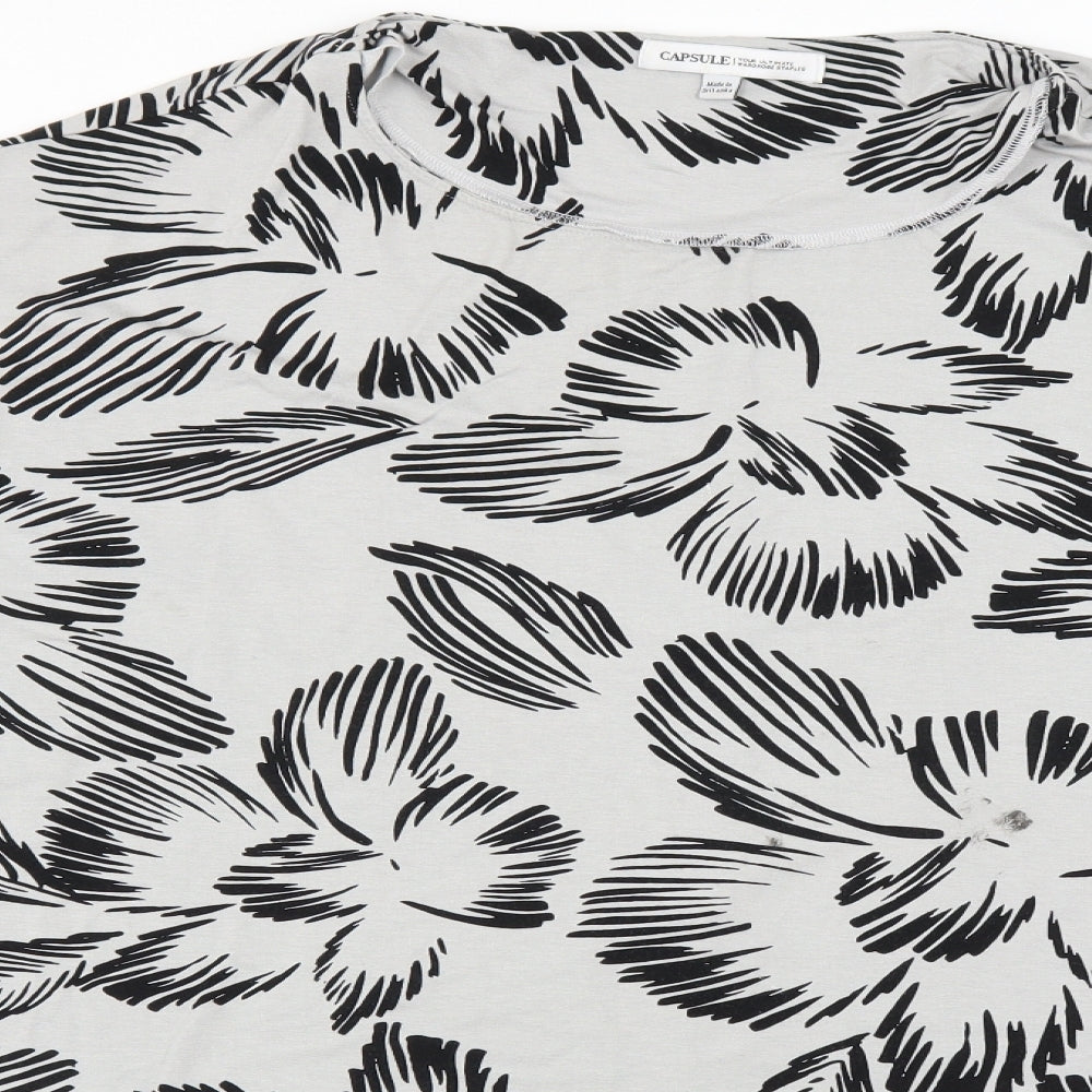 capsule Womens Grey   Basic T-Shirt Size 16