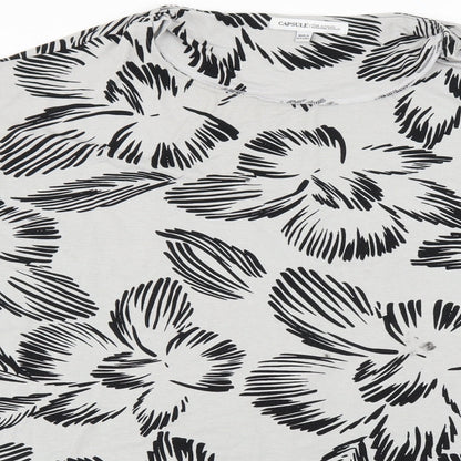 capsule Womens Grey   Basic T-Shirt Size 16