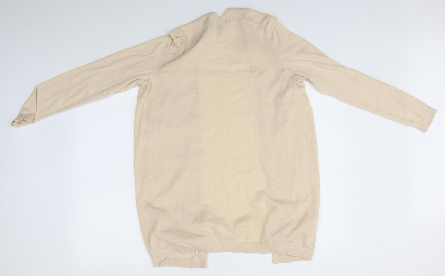 Womens UK Size M New Look Beige Cardigan Jumper