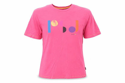 Womens UK Size S Preworn Pink Basic T-Shirt