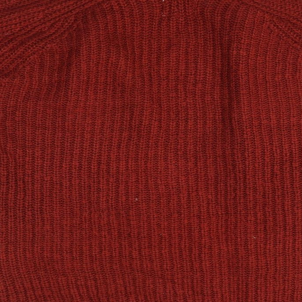 Womens UK Size M NEXT Orange Cardigan Jumper