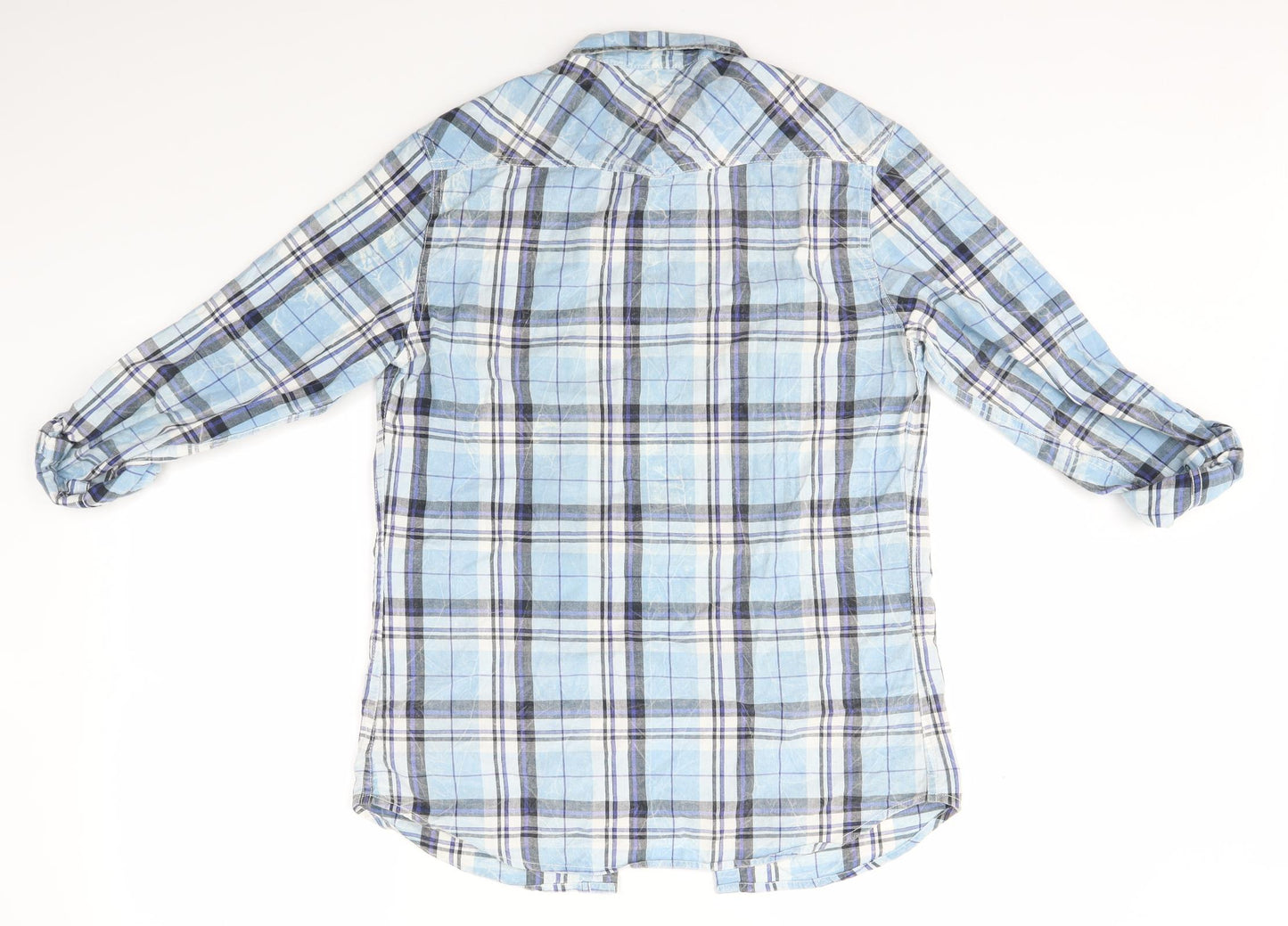 Mens UK Size S River Island Multicoloured  Button-Up Long Sleeve Casual Shirt