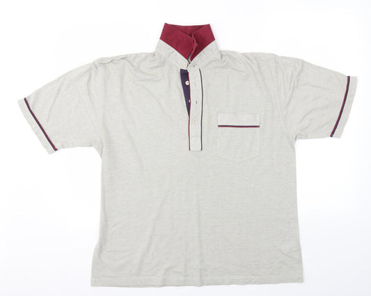 Berkertex Mens Multicoloured    Polo Size M