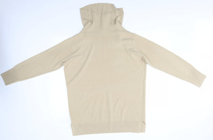 Womens UK Size L BM Beige Pullover Jumper