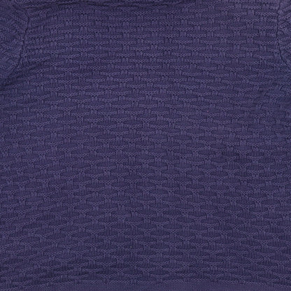 Gap Womens Purple Argyle/Diamond  Cardigan Jumper Size XL