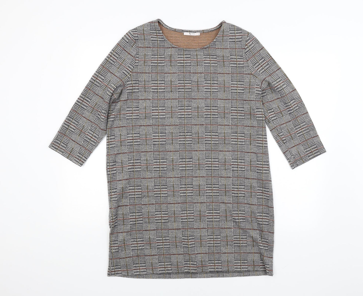 TU Womens Multicoloured Check  Pullover Jumper Size 14