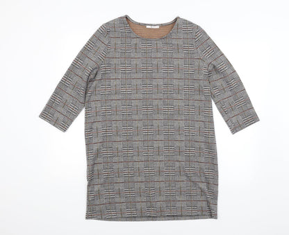 TU Womens Multicoloured Check  Pullover Jumper Size 14