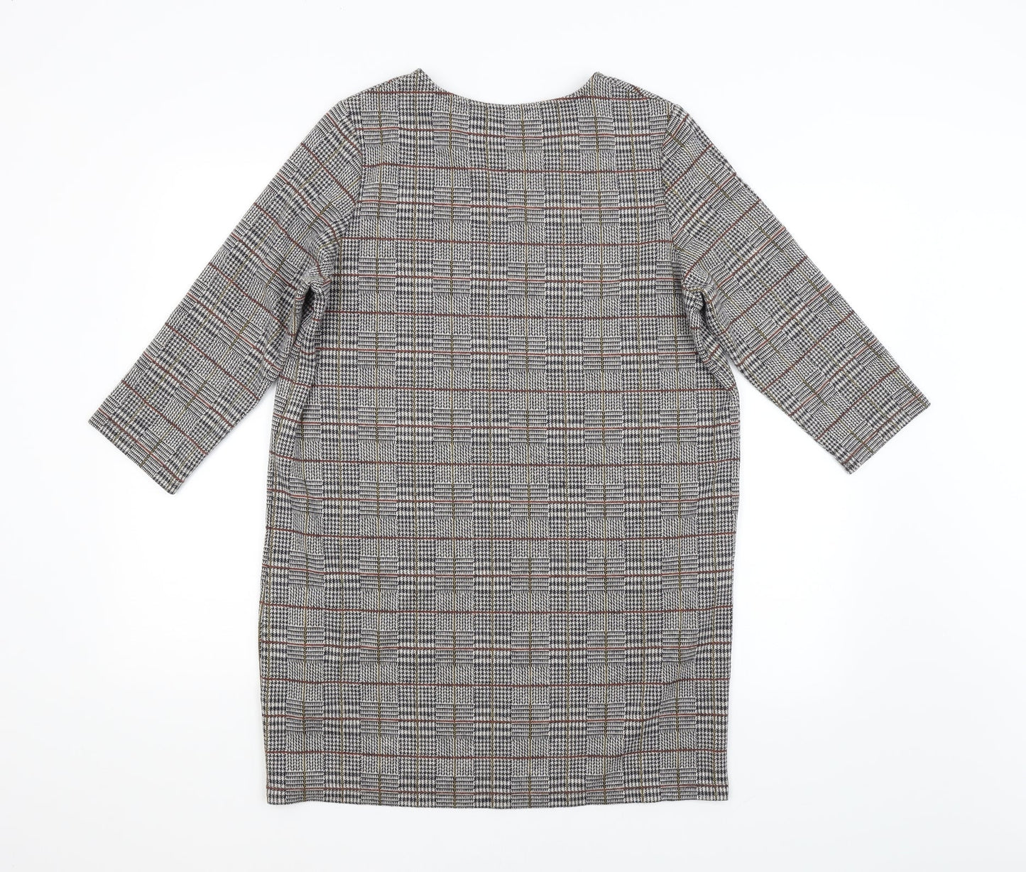 TU Womens Multicoloured Check  Pullover Jumper Size 14