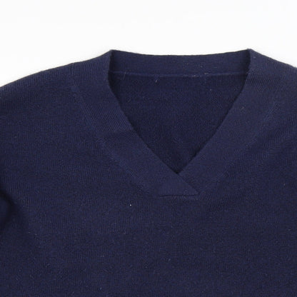 Nutmeg Womens Blue   Pullover Jumper Size 14