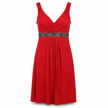 George Womens Red   A-Line  Size 12