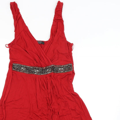 George Womens Red   A-Line  Size 12