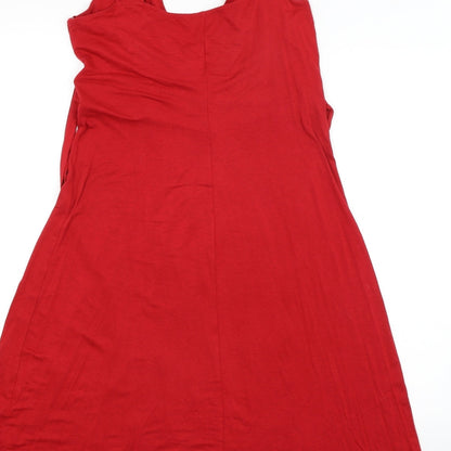 George Womens Red   A-Line  Size 12