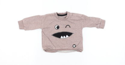 Nutmeg Baby Purple   Pullover Jumper Size 0-3 Months
