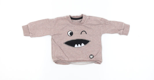 Nutmeg Baby Purple   Pullover Jumper Size 0-3 Months