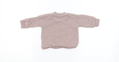 Nutmeg Baby Purple   Pullover Jumper Size 0-3 Months