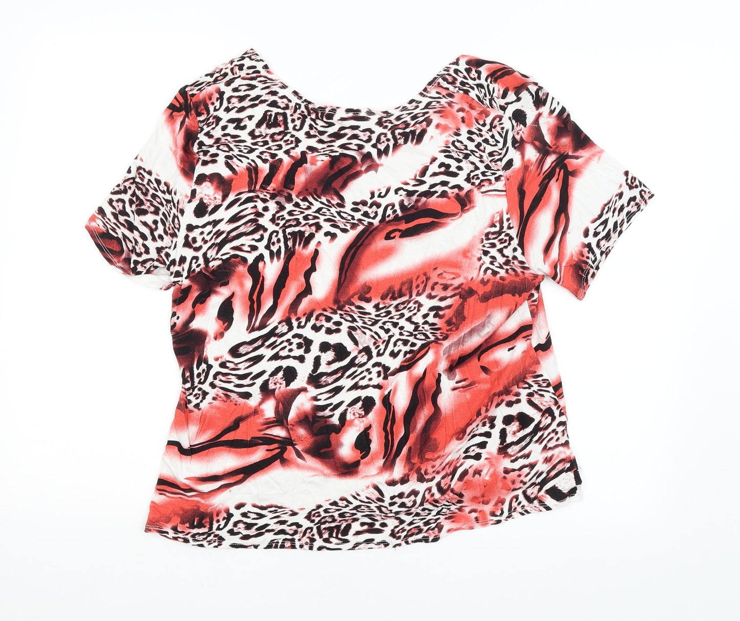 Womens UK Size XL Saloos Multicoloured Basic Blouse