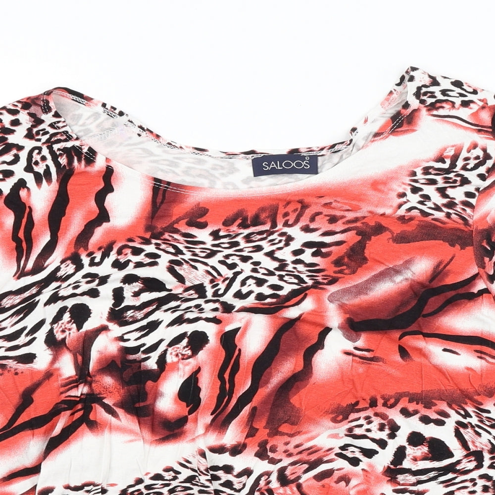 Womens UK Size XL Saloos Multicoloured Basic Blouse