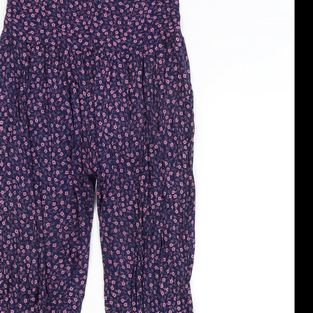 Womens UK Size M Preworn Regular Fit Bloomer Purple Trousers