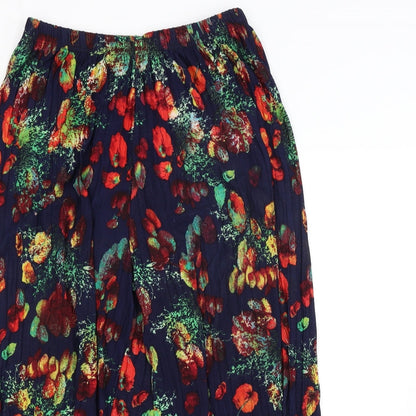 Womens UK Size  Preworn Regular Fit Bloomer Multicoloured Trousers