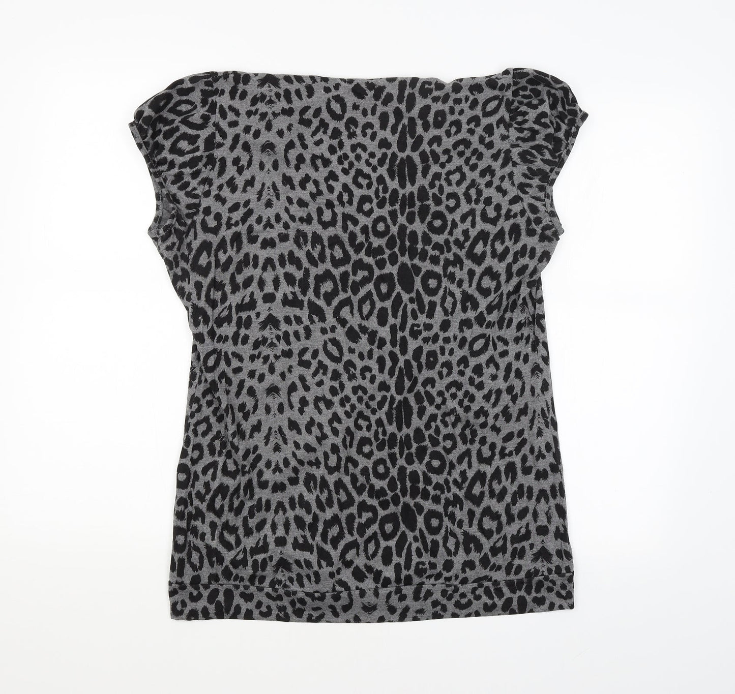 Womens UK Size  Preworn Grey Basic Blouse