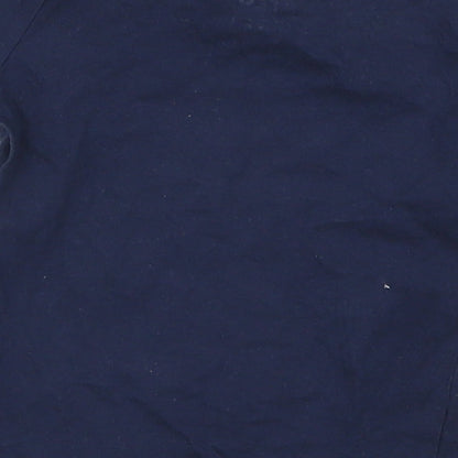 Fred & Flo Boys Blue   Basic T-Shirt Size 6-9 Months  - My Mummy is the Coolest Animals
