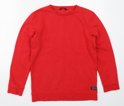 George Boys Red   Pullover Sweatshirt Size 12-13 Years
